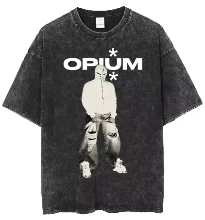 Retro Washed Carti Short Sleeved T-Shirt