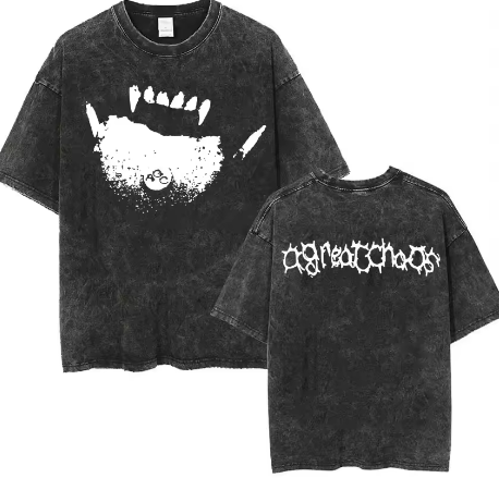 Retro Washed Carti Short Sleeved T-Shirt