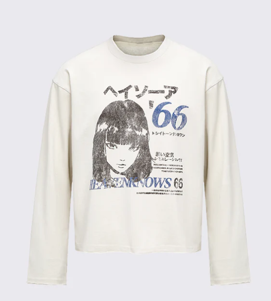 Long Sleeve Harajuku Junk Rock Shirt