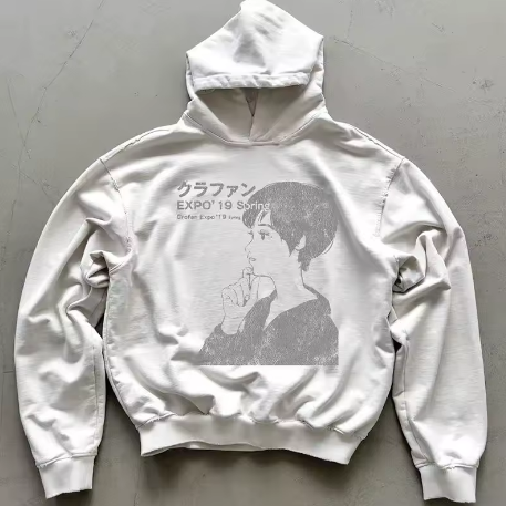 Harajuku Junk Rock Hoodie