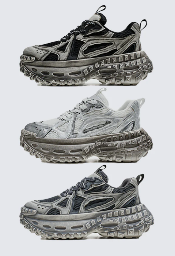 Chunky Mesh Sneakers