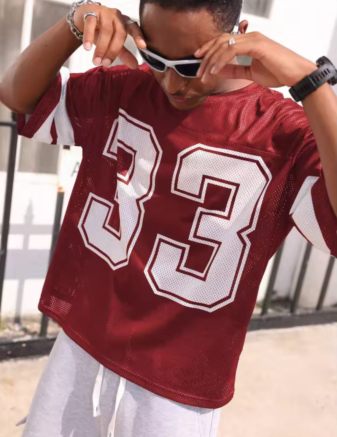 Mesh Y2K Jersey